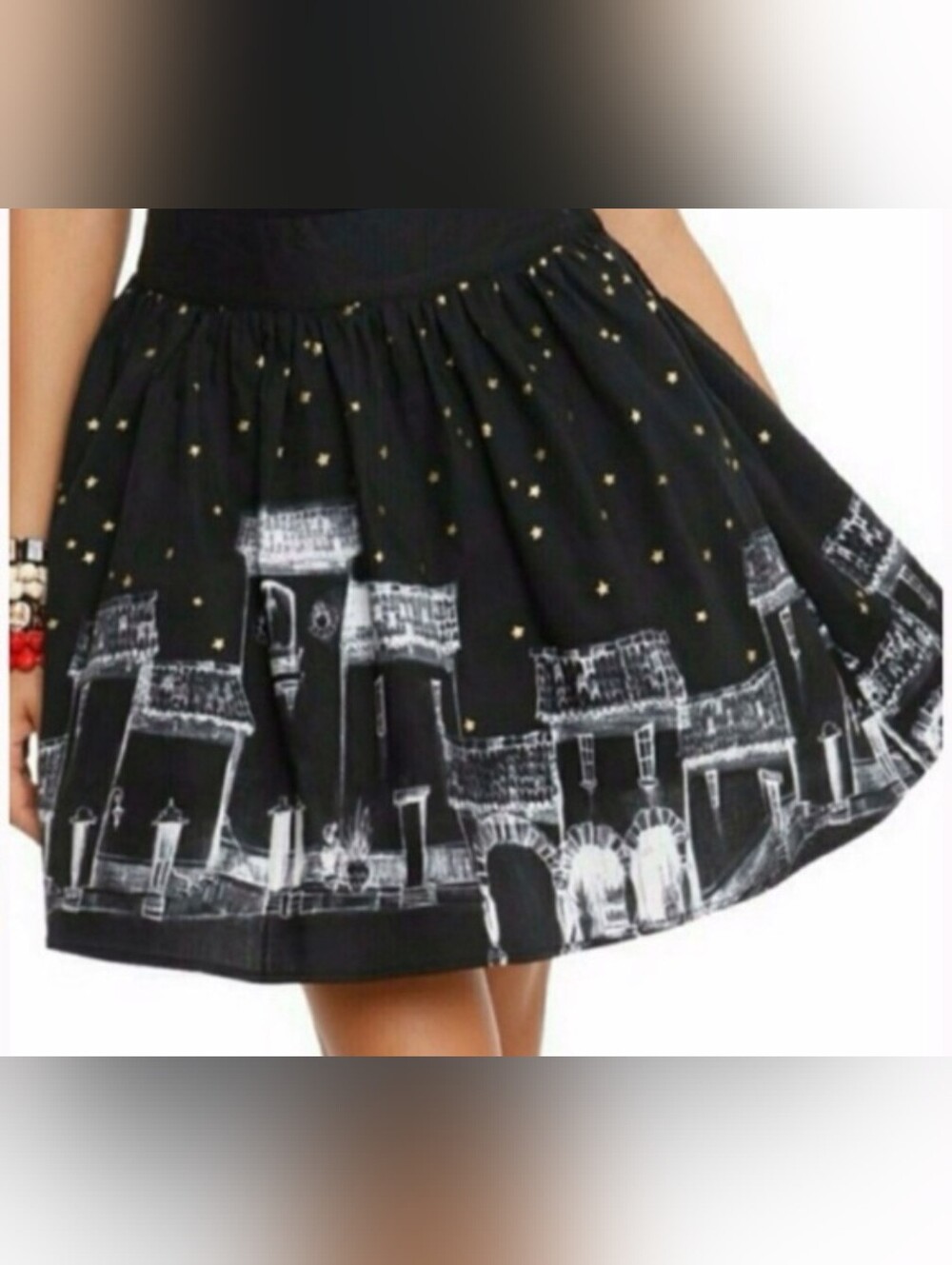 Hot Topic Disney's Book Of Life Mini Skirt Size XL Stars City